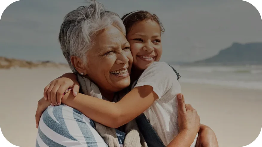 A small girl and her mom on their ostomy journey